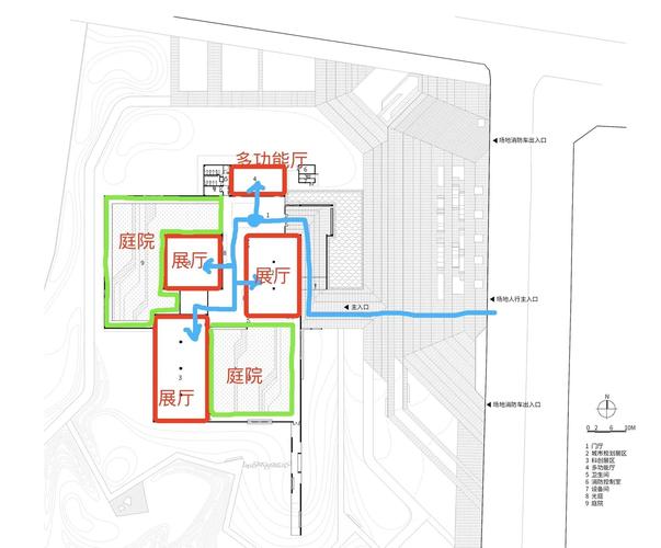 快题设计中的盒子与片墙组合 数字内容制作服务的创新呈现